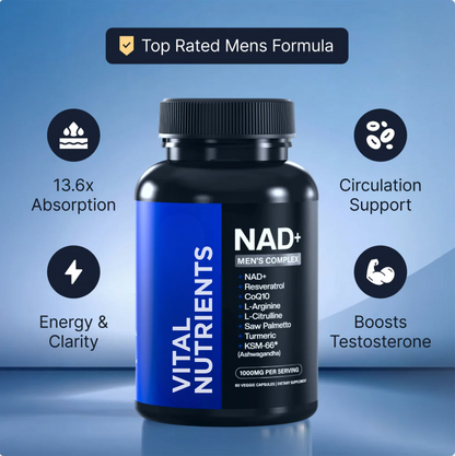 Liposomal NAD+ for Men
