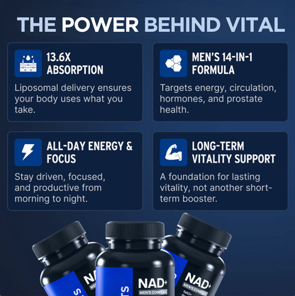 Liposomal NAD+ for Men